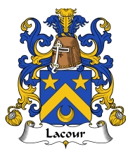LaCour Family Crest