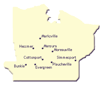 Avoyelles Parish Louisiana Towns